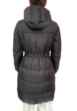 Prada Black Nylon Padded Long Parka - 42 / US 6