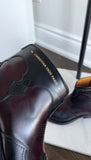 Christian Dior Dior West Zip up Western Ankle Boot - 39.5