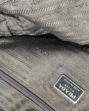 Prada Black Nylon Horizontal Tote