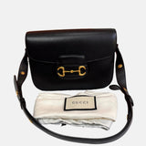 Gucci 1955 Horsebit Bag Small Black Leather