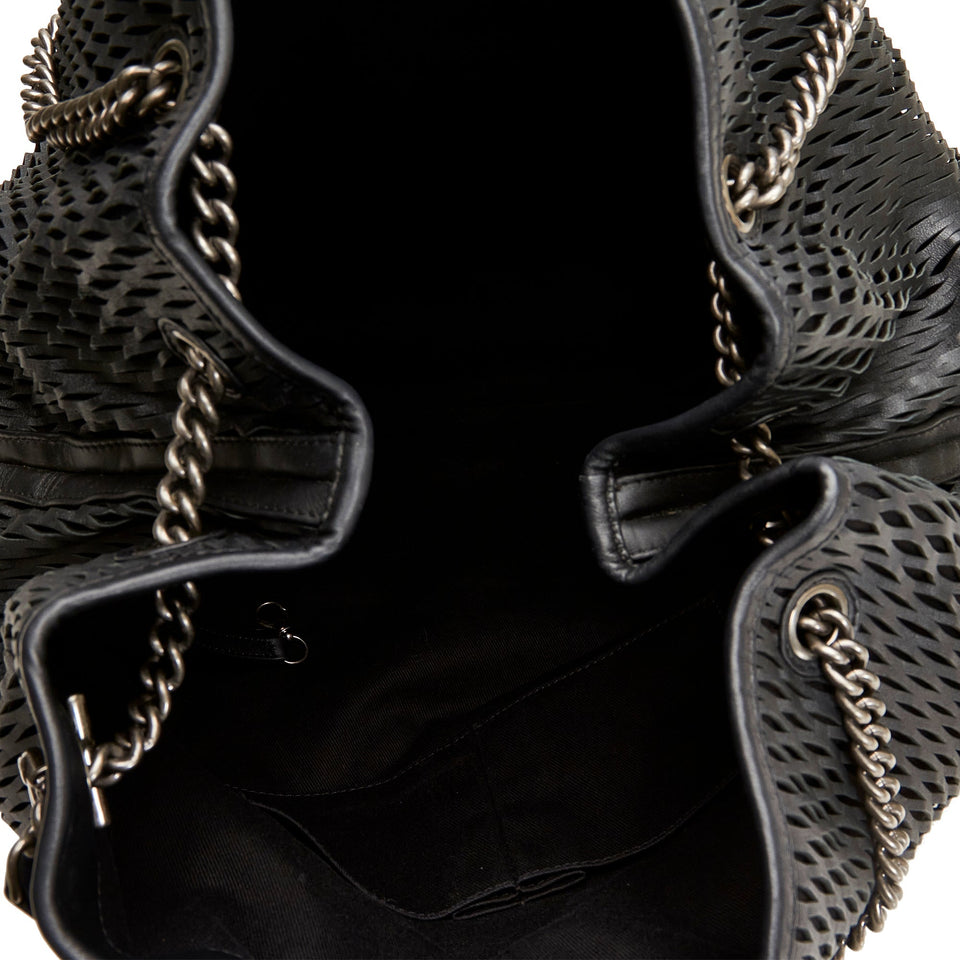 Chanel Black CC Perforated Leather Tote Bag – Bags Junction