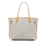 Louis Vuitton Neverfull MM Damier Azur Canvas Tote