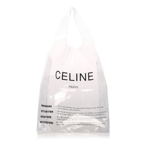 Celine 2018 PVC Shopping Bag with Solo Pouch Red