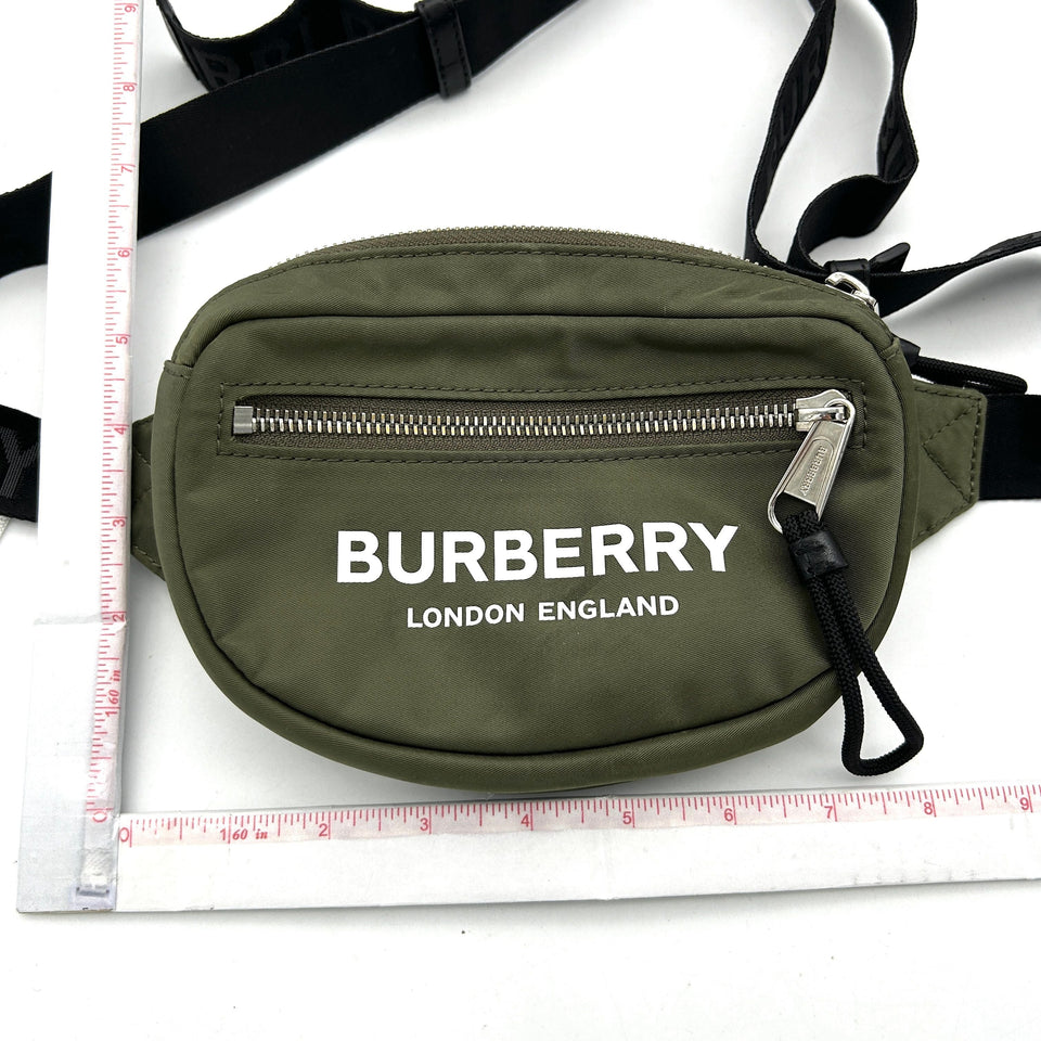 Luxury Burberry Cannon Waist Bag - Green Waist Bags, Bags - BUR276032 | The RealReal LA33283
