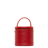 Louis Vuitton Epi Canyon Handbag Vanity Bag Castilian Red Leather Louis Vuitton
