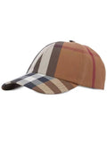 Luxury Burberry Vintage Check Classic Base Ball Cap Brown