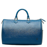 Louis Vuitton Louis Vuitton Epic Boston Bag Leather Tread Blue