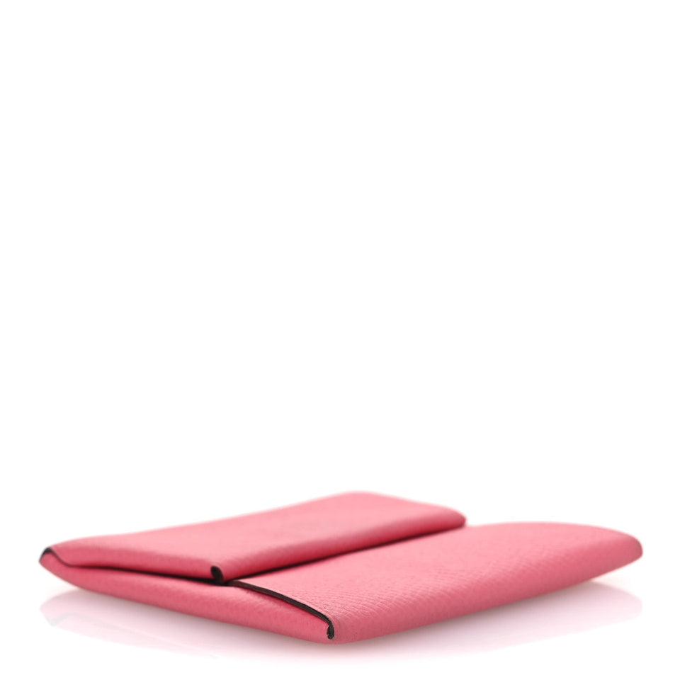 Hermes Epsom Bastia Coin Purse Rose Jaipur
