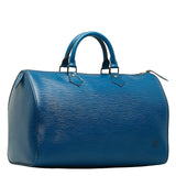 Louis Vuitton Louis Vuitton Epic Boston Bag Leather Tread Blue