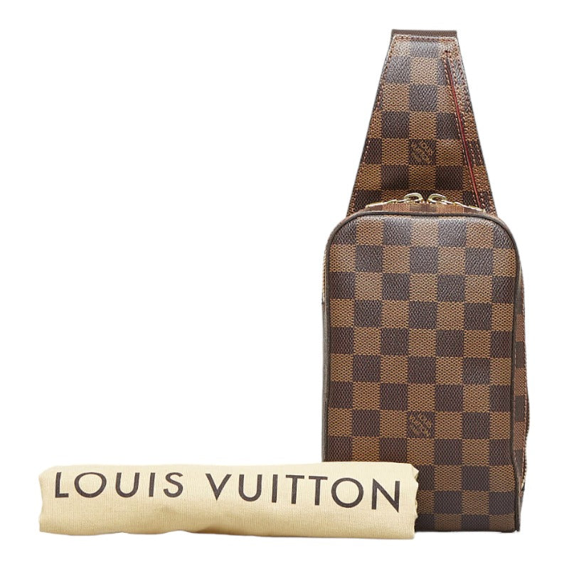 Louis Vuitton Damier Jeronimos PVC Leather Body Bag