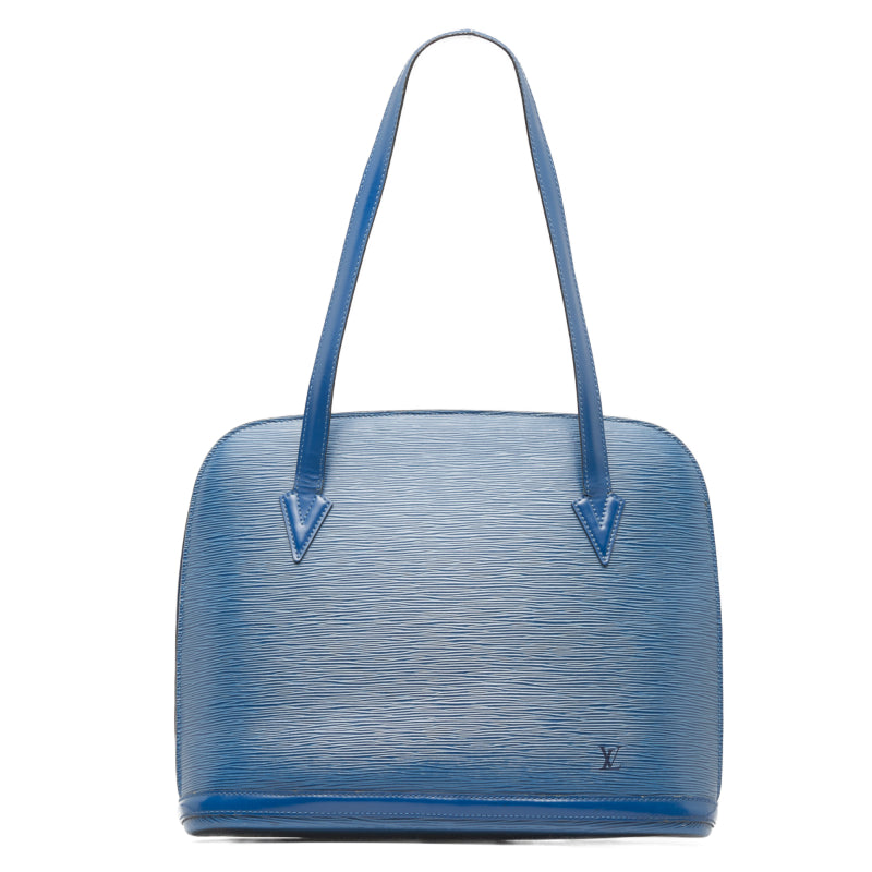 Louis Vuitton Epi Lussac Shoulder Bag Toledo Blue