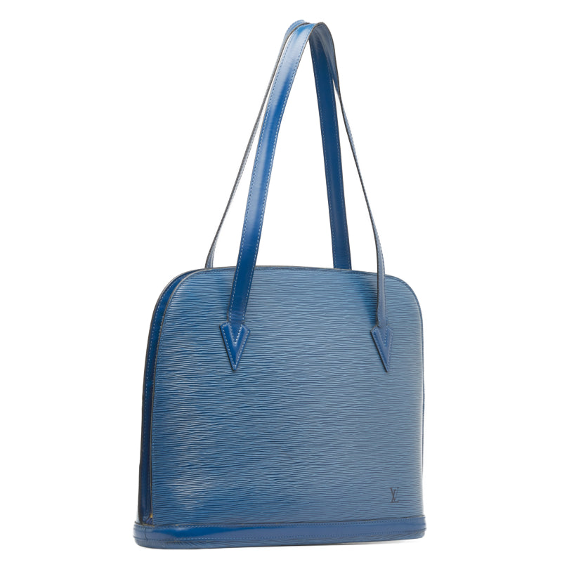 Louis Vuitton Epi Lussac Shoulder Bag Toledo Blue