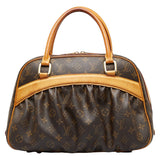 Louis Vuitton Monogram Mizi Handbag Brown