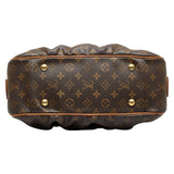 Louis Vuitton Monogram Mizi Handbag Brown