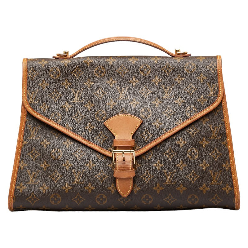 Louis Vuitton Monogram Beverly Handbag Business Bag 2WAY