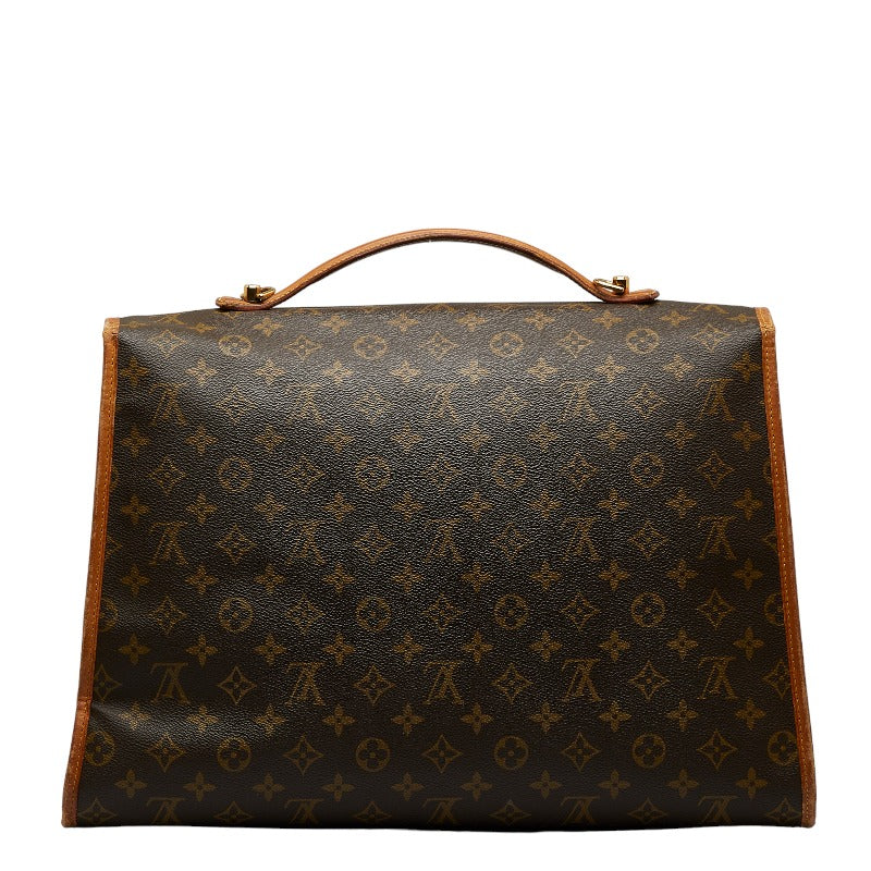 Louis Vuitton Monogram Beverly Handbag Shoulder Bag Brown