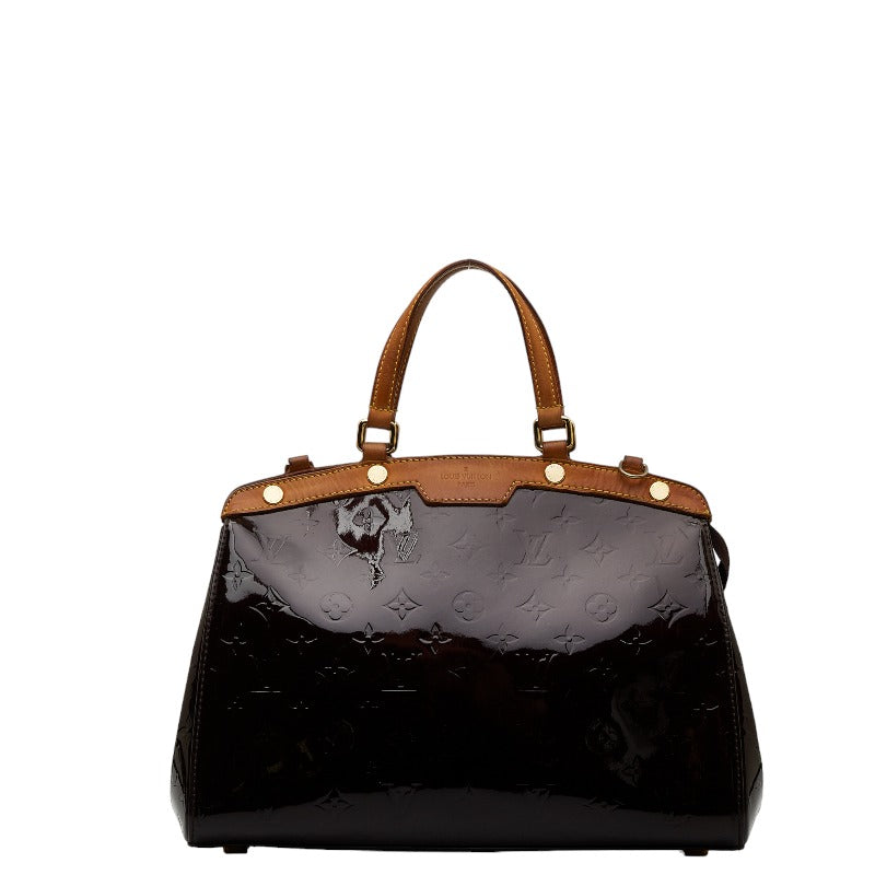 Louis Vuitton Verni Blair MM Handbag 2WAY Amaranto Purple