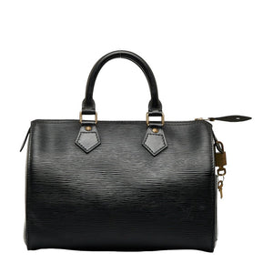 Louis Vuitton Epi Handbag Mini Boston Bag Noir
