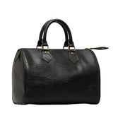 Louis Vuitton Epi Handbag Mini Boston Bag Noir