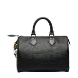 Louis Vuitton Epi Handbag Mini Boston Bag Noir