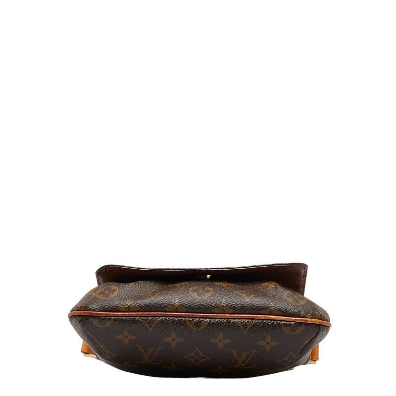 Louis Vuitton Monogram Salsa Short Shoulder Bag Brown PVC Leather Louis Vuitton