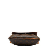Louis Vuitton Monogram Salsa Short Shoulder Bag Brown PVC Leather Louis Vuitton
