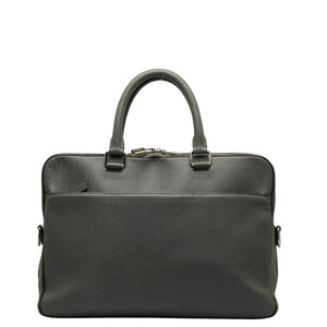 Louis Vuitton Taiga Porto Documan MM Business Bag Glacier Gray