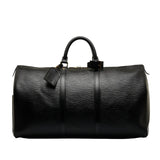 Louis Vuitton Epi Keepall 50 Boston Bag Travel Bag Noir