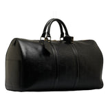 Louis Vuitton Epi Keepall 50 Boston Bag Travel Bag Noir