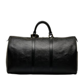 Louis Vuitton Epi Keepall 50 Boston Bag Travel Bag Noir