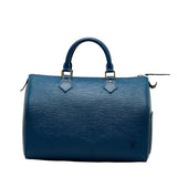 Louis Vuitton Epi Handbag Toledo Blue