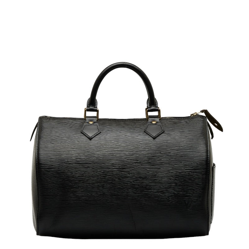 Louis Vuitton Epi Handbag Boston Bag Black