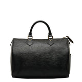 Louis Vuitton Epi Handbag Boston Bag Black