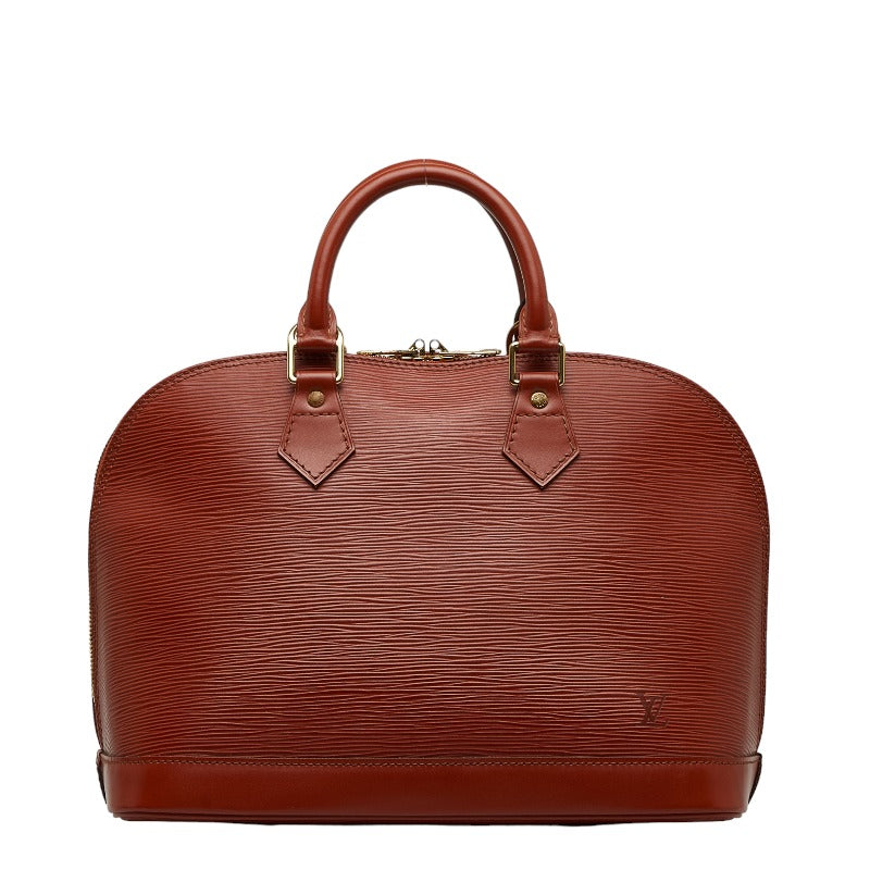 Louis Vuitton Brown Epi Alma Handbag