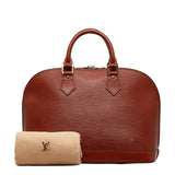 Louis Vuitton Brown Epi Alma Handbag