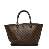Louis Vuitton GM Handbag Brown PVC Leather Louis Vuitton