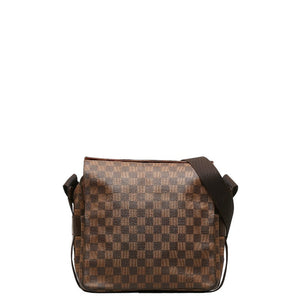 Louis Vuitton Damier Naviglio Crossbody Shoulder Bag Brown