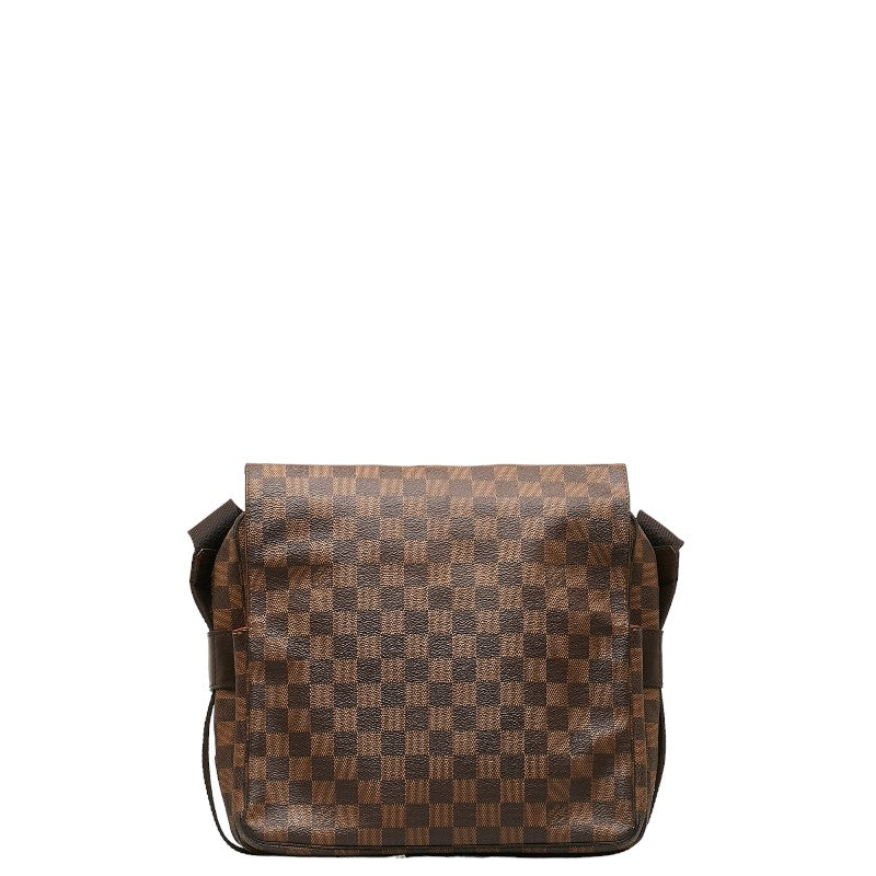 Louis Vuitton Damier Naviglio Crossbody Shoulder Bag Brown