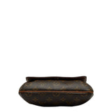 Louis Vuitton Monogram Mtte Salsa Long Shoulder Bag Brown PVC Leather Louis Vuitton