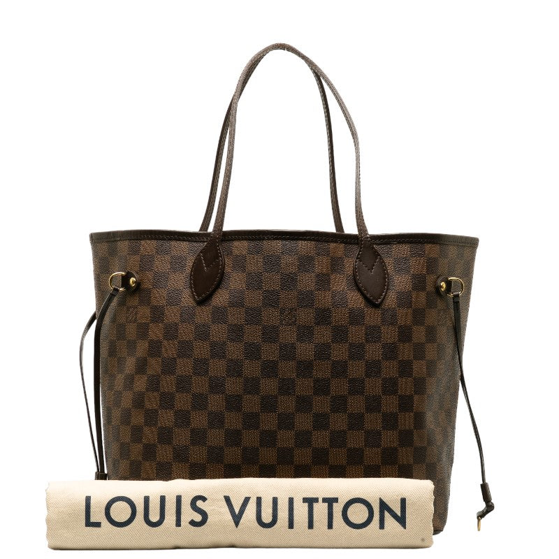 Louis Vuitton Damier Neverfull MM Shoulder Bag Tote Bag
