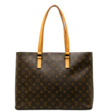 Louis Vuitton Monogram Luco Tote Bag Shoulder Bag Brown