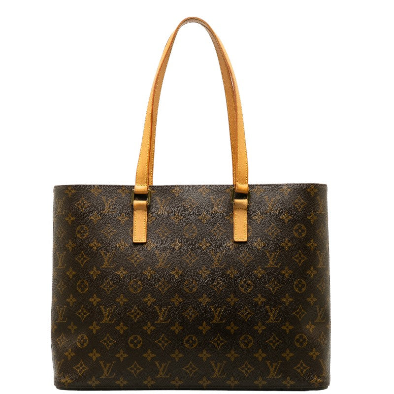 Louis Vuitton Monogram Luco Tote Bag Shoulder Bag Brown