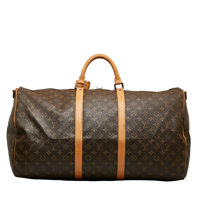 Louis Vuitton Monogram Keepall Bandolière 60 Boston Bag