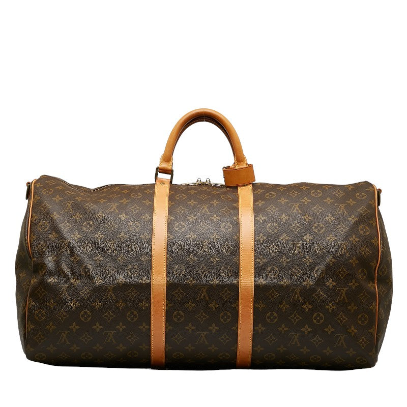 Louis Vuitton Monogram Keepall Bandolière 60 Boston Bag