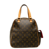 Louis Vuitton Monogram Exantery Cité Handbag Brown