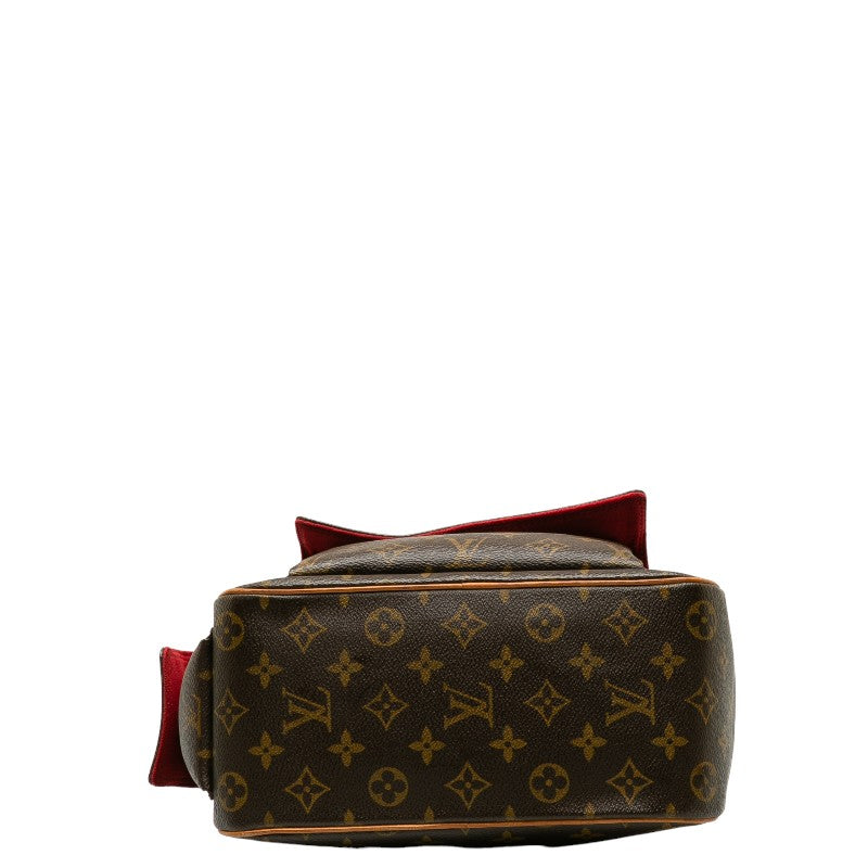 Louis Vuitton Monogram Exantery Cité Handbag Brown