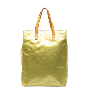 Louis Vuitton Monogram Verni Reed MM Handbag Patent Leather