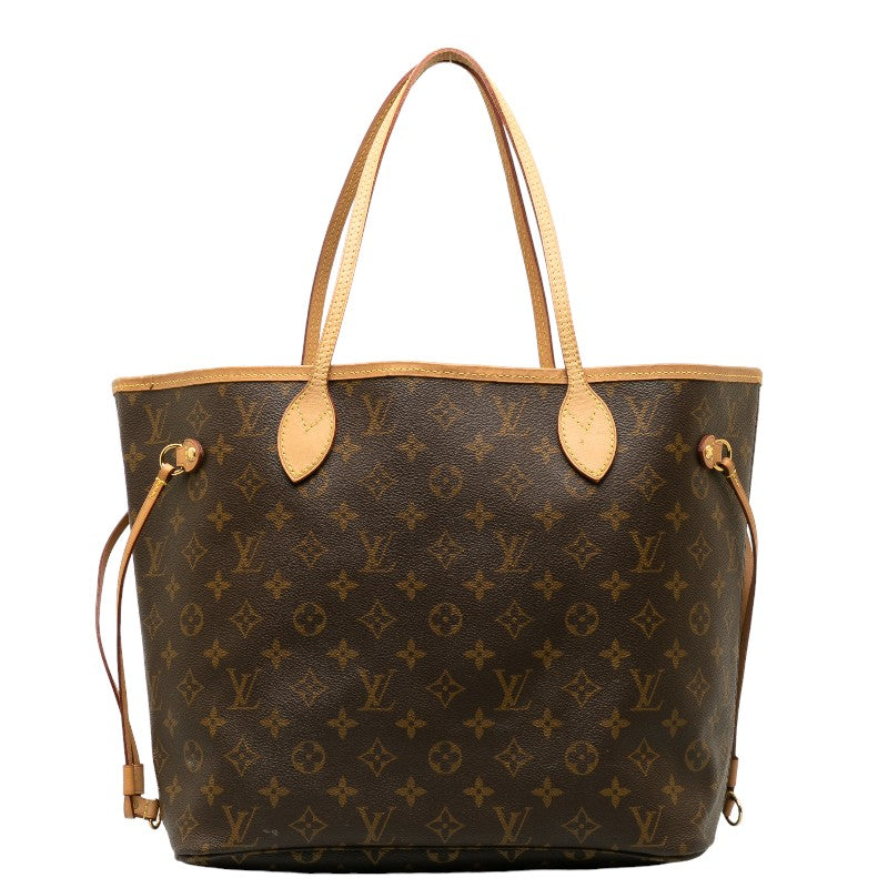 Louis Vuitton Monogram Neverfull MM Shoulder Bag Tote Bag