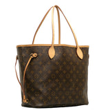 Louis Vuitton Monogram Neverfull MM Shoulder Bag Tote Bag
