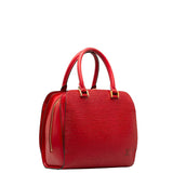 Louis Vuitton Epi Pont Neuf Handbag Castilian Red Leather